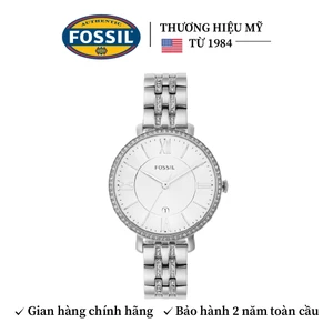 Đồng hồ nữ Fossil Jacqueline dây kim loại, mặt 36 MM, màu bạc, ES3545