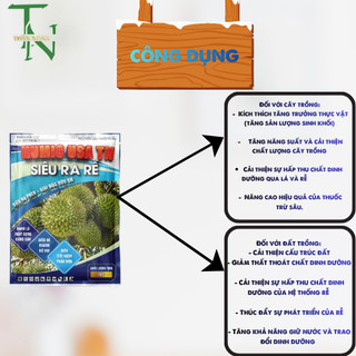 Humic USA TN - 1Kg - Tăng năng suất cải thiện chất lượng cây trồng