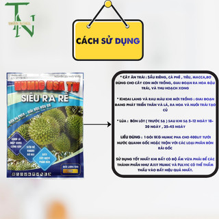 Humic USA TN - 1Kg - Tăng năng suất cải thiện chất lượng cây trồng