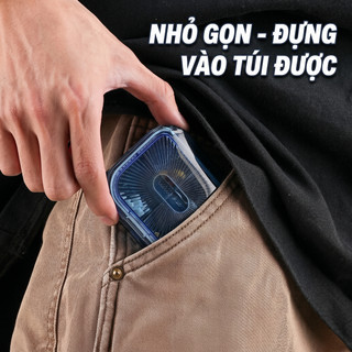 Hộp chia thuốc mini nhỏ gọn, tiện mang theo, chống nước và có các ngăn đựng riêng Hộp đựng thuốc mini gia đình chia ngày