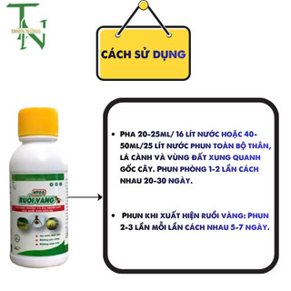 Ruồi Vàng HT08 TN - 100ml - Dứt điểm ruồi vàng