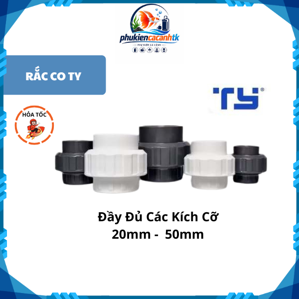 RẮC CO TY ỐNG MÀU GIÚP THÁO NỐI ỐNG TIỆN LỢI CHO HỒ CÁ