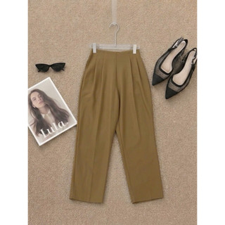 quần baggy vải khoá sườn