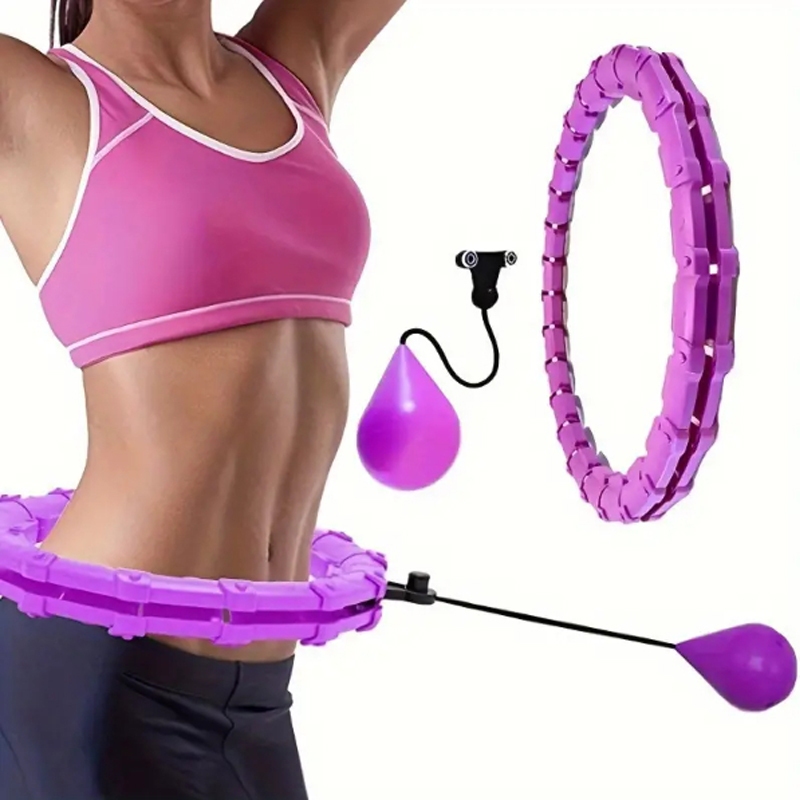 Vòng Lắc Eo Giảm Cân Kết Hợp Giảm Mỡ Bụng Hula Hoop, Lắc Eo Đốt Cháy Tan Mỡ Thừa Eo Thon Dáng Gọn
