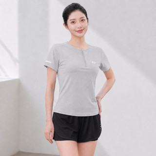 Set Thể Thao Nữ Tập Gym Yoga, Áo Tay Ngắn Khóa Kéo - Quần Short Cạp Cao 2 Lớp Có Lót Trong Sola 64