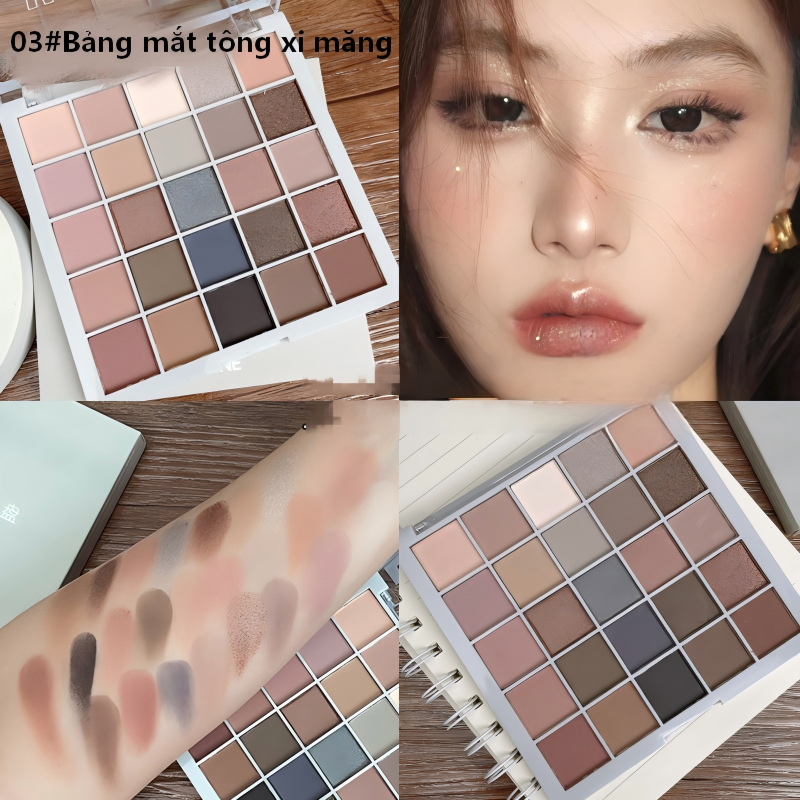 K'APEINE phấn mắt 25 màu,phấn mịn màng,không bay phấn,không vón cục,bền màu,dành cho người mới,29.5g