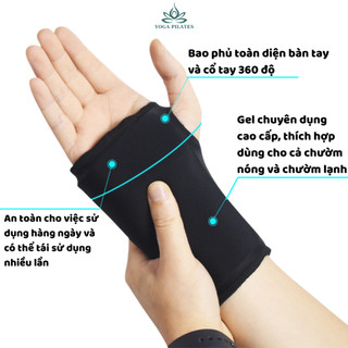 Combo chườm nóng lạnh cổ tay + cổ & bàn chân ECOFIT hỗ trợ phục hồi sau chấn thương, phẫu thuật