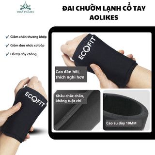 Combo chườm nóng lạnh cổ tay + cổ & bàn chân ECOFIT hỗ trợ phục hồi sau chấn thương, phẫu thuật