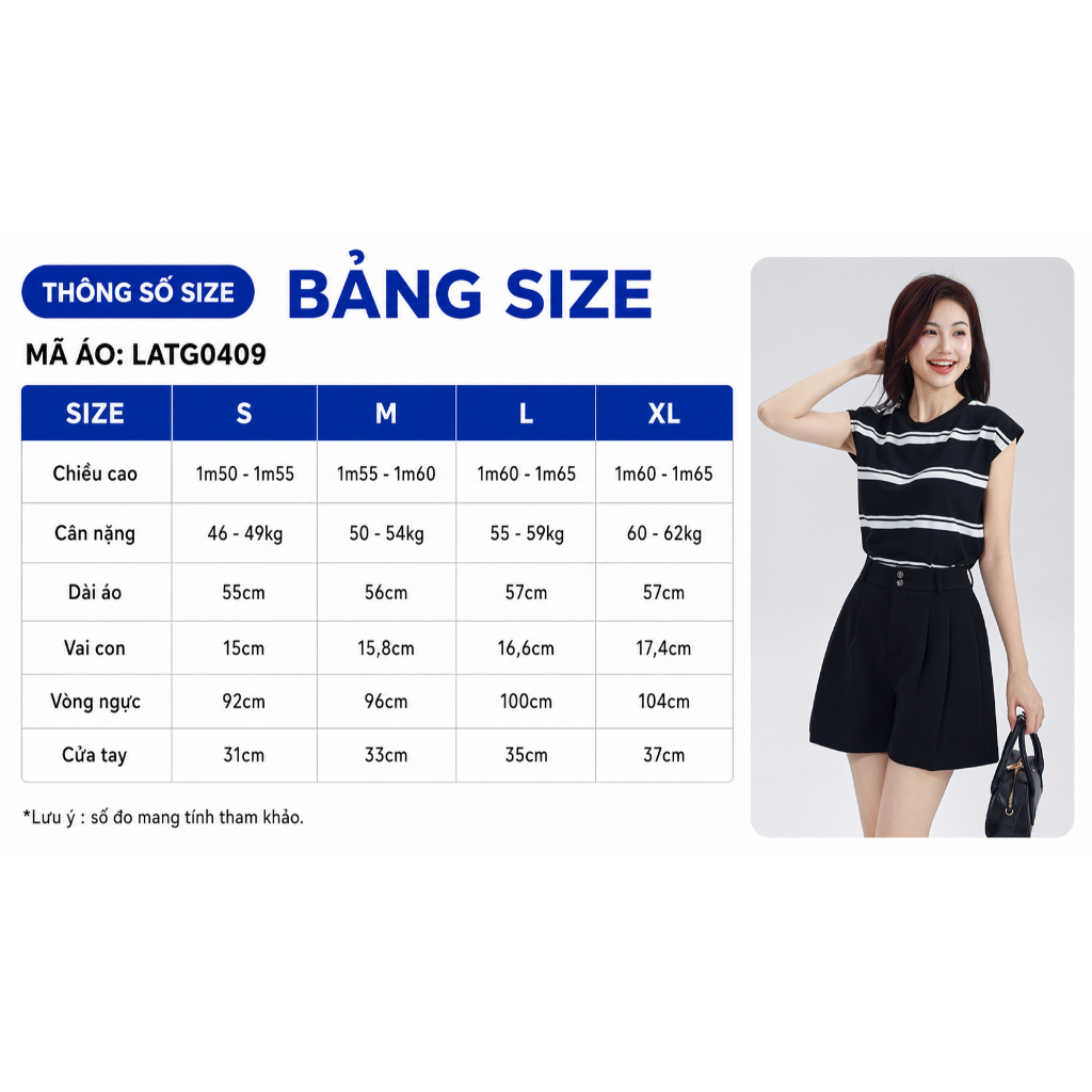 Áo Thun Tanktop Nữ GUMAC Form Suông Cổ Tròn Phối Sọc Tay Cánh Dơi Trẻ Trung LATG0409
