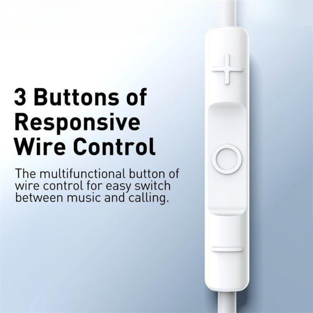Tai nghe có dây 3.5mm Baseus encok H17 lateral in-ear wired earphone | BigBuy360 - bigbuy360.vn