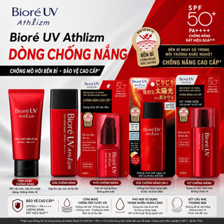 Biore Dòng Kem Chống Nắng Nhật Bản / Biore UV Athlizm UV Protect Series/ Direct from JAPAN