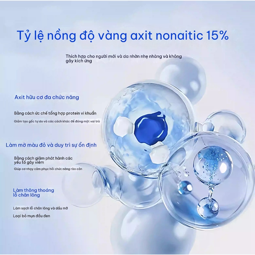 Kem Finacea 15% Axit Azelaic (30g): hỗ trợ cải thiện mụn, mụn ẩn, da đỏ và vết thâm sau mụn