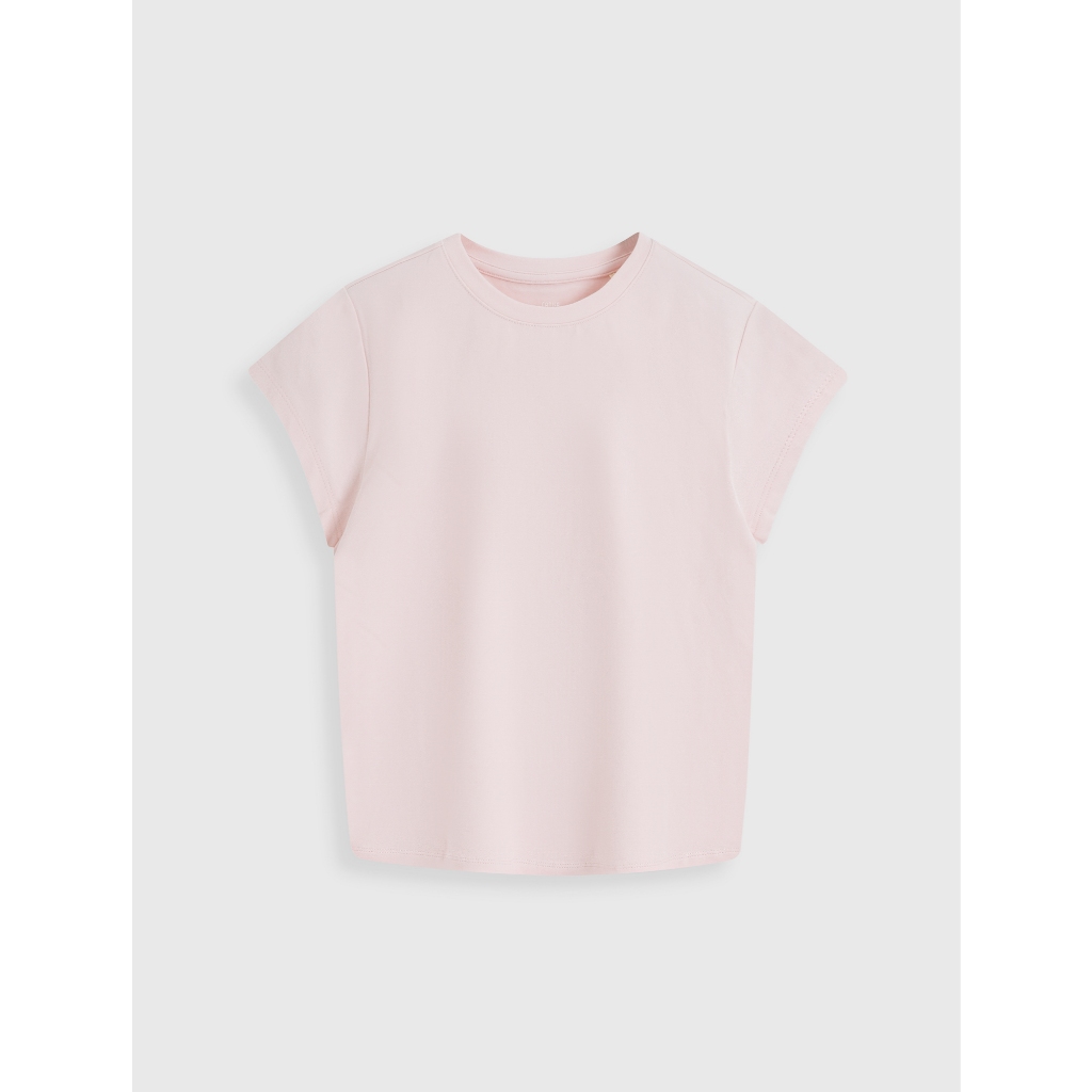 Áo phông nữ CANIFA áo thun dáng ôm vừa chất cotton pha co giãn mềm mại chuẩn OEKO-TEX 6TS26S007