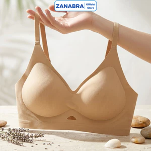 Áo ngực nữ chất su mỏng không gọng TÀNG HÌNH, Áo lót nữ mút giọt nước dày 3cm thoáng khí không lộ viền