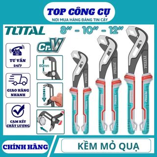 Kềm mỏ quạ TOTAL CR-V chính hãng siêu bền, cao cấp chuyên dụng dùng cho điện nước – sửa chữa DNTT