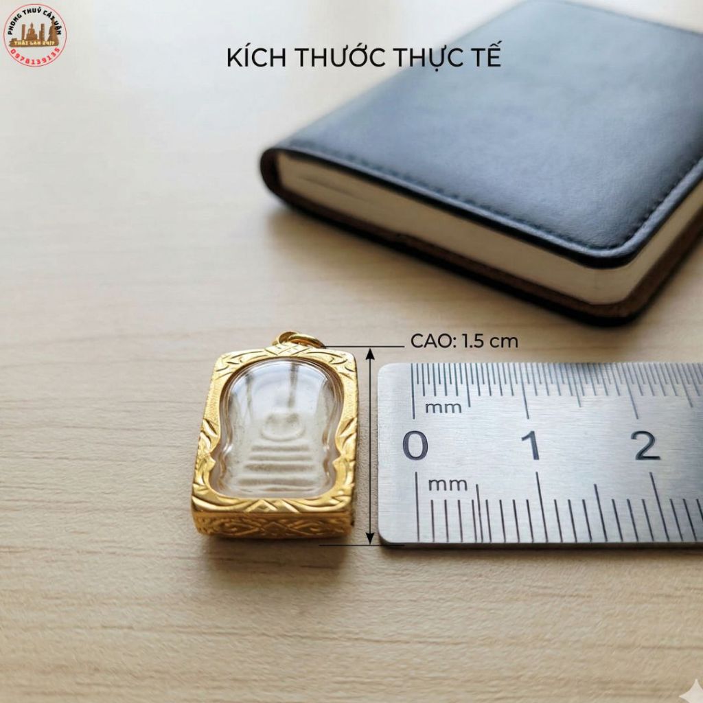 MẶT DÂY CHUYỀN ĐEO CỔ HỌA TIẾT TRUYỀN THỐNG SIZE 1.5CM