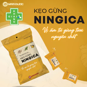Kẹo gừng Ningica giúp ấm họng, giảm say xe (Gói 10 viên)