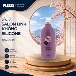 BỘ GỘI XẢ SALON LINK KHÔNG SILICONE – Làm sạch dịu nhẹ, tóc mềm mượt tự nhiên