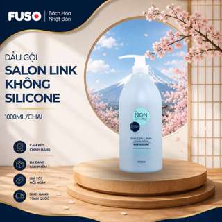 BỘ GỘI XẢ SALON LINK KHÔNG SILICONE – Làm sạch dịu nhẹ, tóc mềm mượt tự nhiên