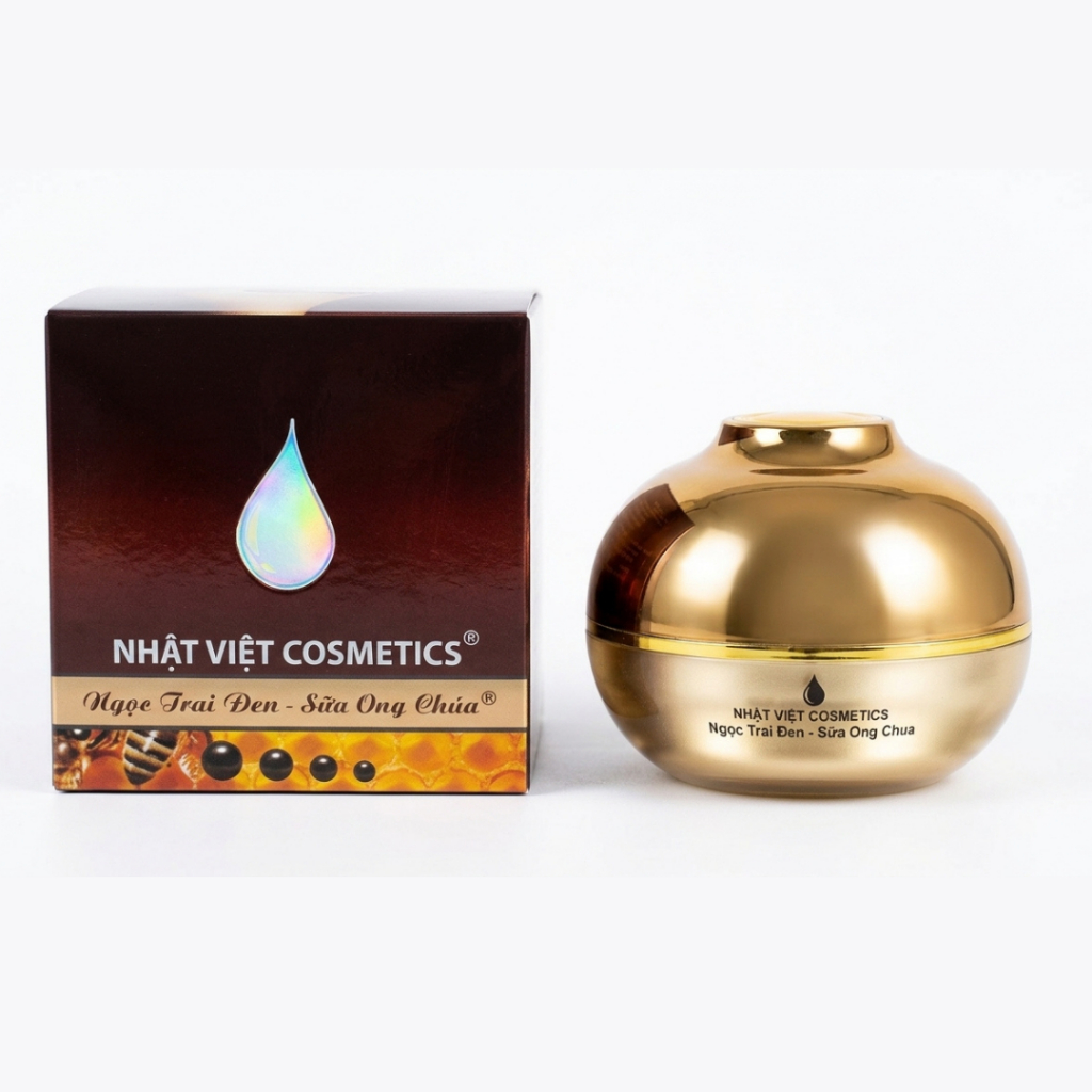 Kem Body Sữa Ong Chúa Nhật Việt 150g Cao Cấp - Dưỡng Trắng Da, Mờ Thâm Sạm, Da Căng Mịn