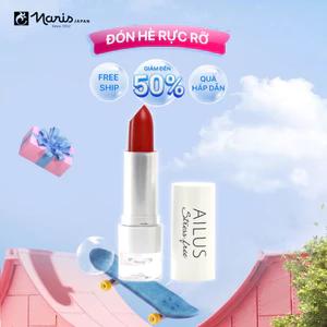 Son lì mịn môi Naris Ailus Stress Free Lipstick 4g