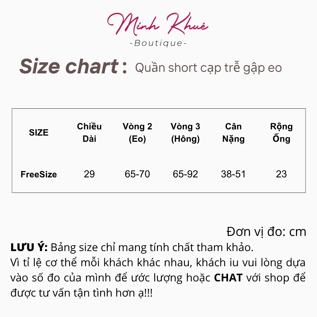 Quần Short Cạp Trễ Gập Eo Nữ Thun Gân QU04 Quần Lật Lưng Ôm Form Trendy Cá Tính Minh Khuê Boutique