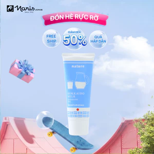 Gel rửa mặt dưỡng ẩm chiết xuất sữa tươi Naris Nature Hokkaido Milk Cleansing Gel 100gr