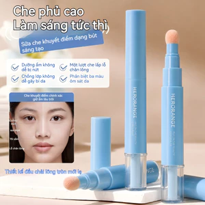 HERORANGE kem che khuyết điểm,khối,dưỡng ẩm,che Quầng Thâm,che Vết Mụn,Làm Sáng vùng tối, không bết phấn, 4g