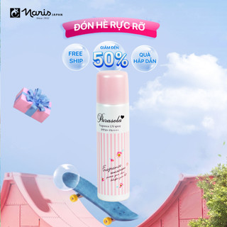 Xịt Chống Nắng Dưỡng Sáng Da Naris Parasola Fragrance UV Spray SPF50+ PA++++ 90g