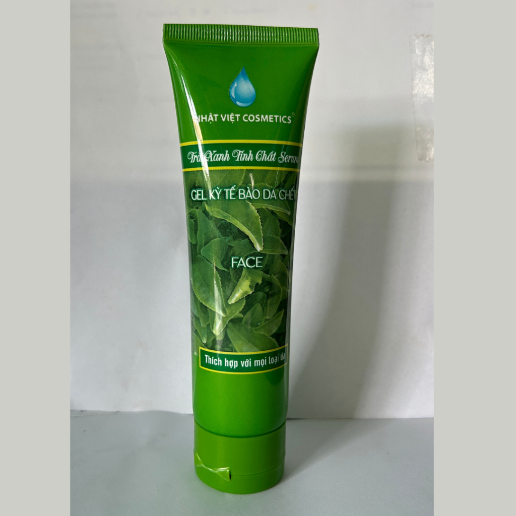Gel Kỳ Tế Bào Da Chết Nhật Việt 100g Xanh Lá - Làm Sạch Bề Mặt Da Nhẹ Nhàng Thông Thoáng