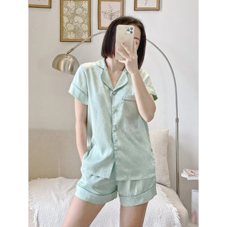 𝗛𝗮̀𝗻𝗴 𝗰𝗵𝗶́𝗻𝗵 𝗵𝗮̃𝗻𝗴 Gấm hoa set 3 chi tiết vân chìm ON WORKSHOP