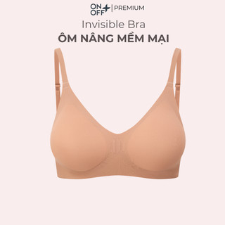 Áo lót bra tàng hình cao su non quai cài êm mềm ONOFF Premium -16UC25A586