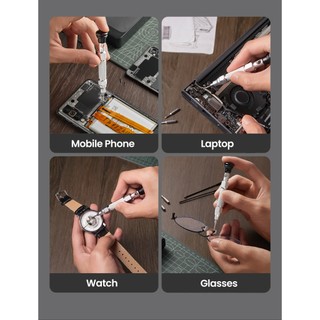 UGREEN Bộ tuốc nơ vít từ tính 38 trong 1 Universal để sửa chữa điện thoại di động Công cụ tiện ích