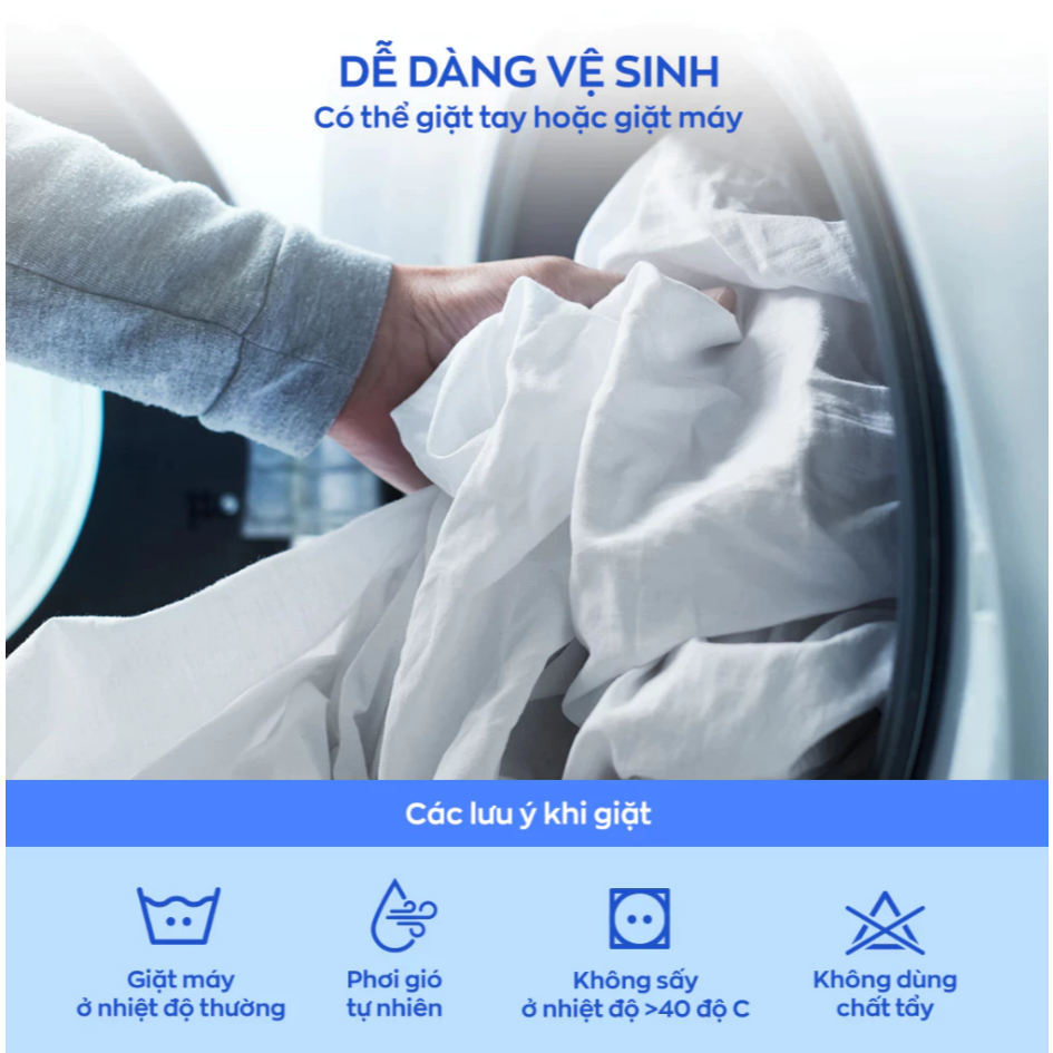 [QUÀ TẶNG] Ga chống thấm Sumi - Bảo vệ đệm <25cm