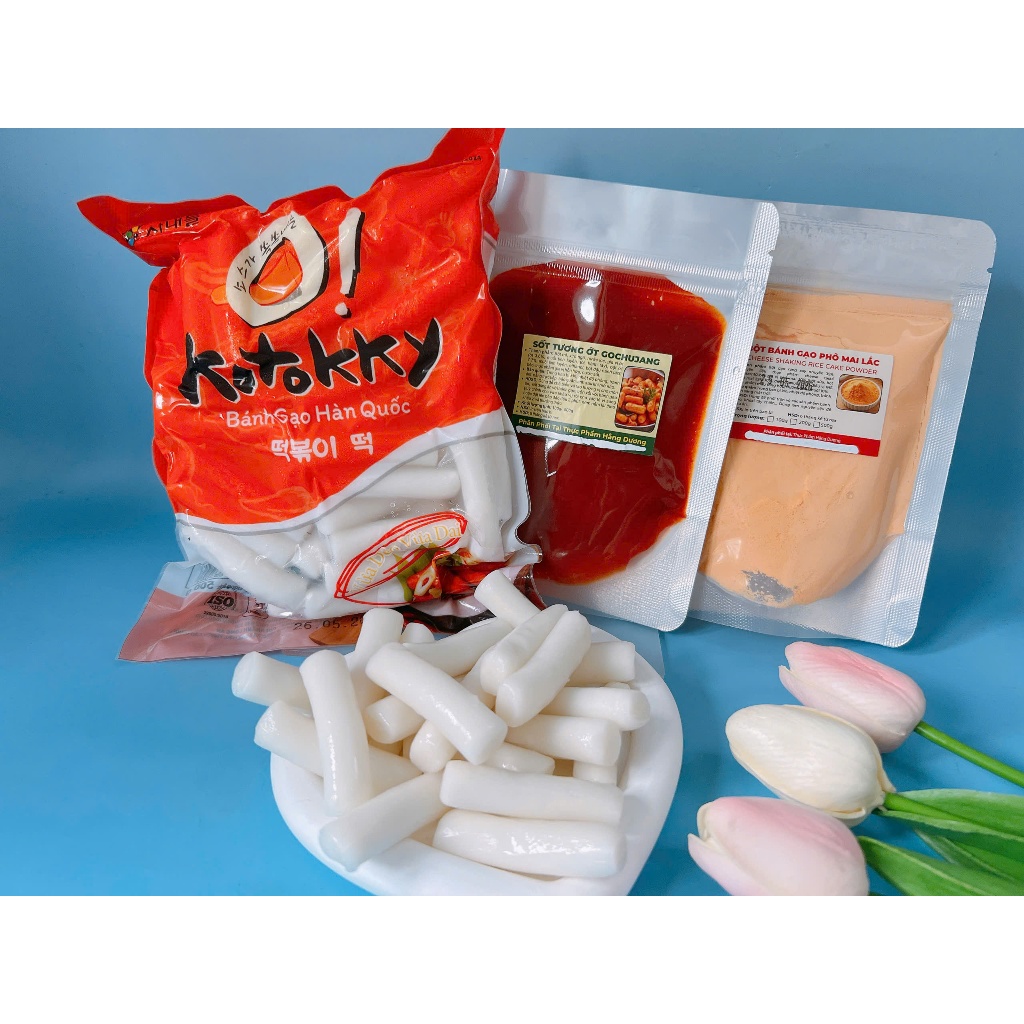 500G KOTOKKY KÈM 100G SỐT, 100g BỘT PHÔ MAI HÀN QUỐC