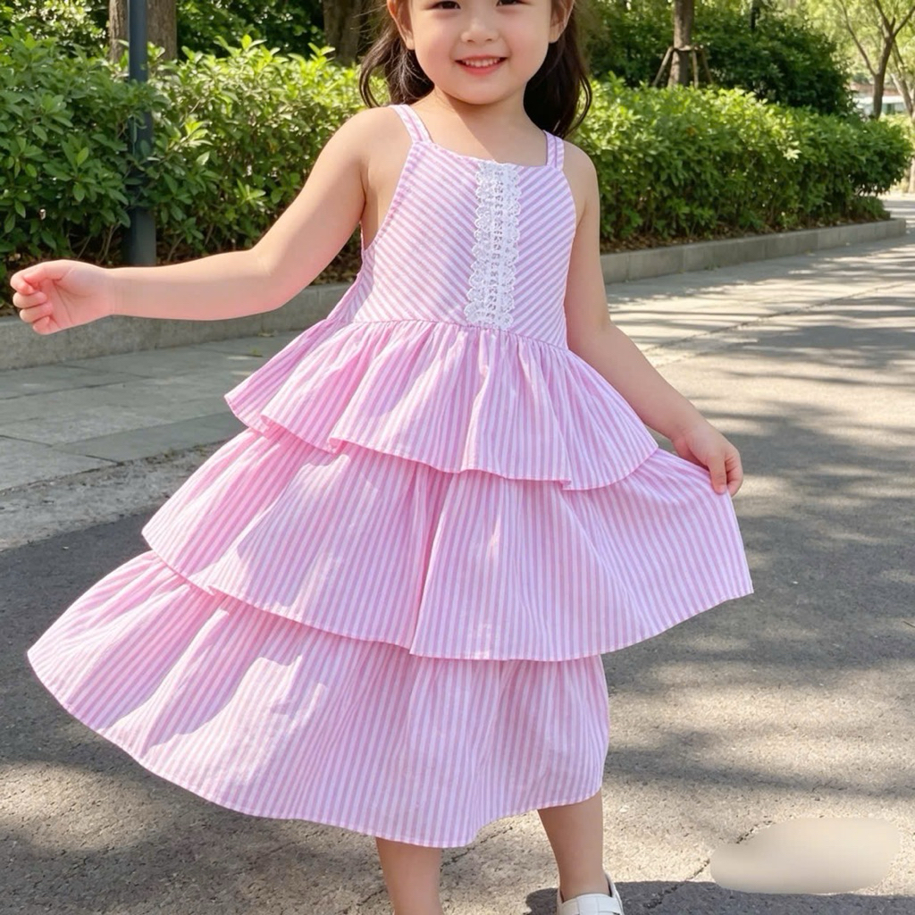 Váy hè bé gái Sofia nhiều mẫu xinh cao cấp size 1-10Y (10-42kg) đầm công chúa dễ thương