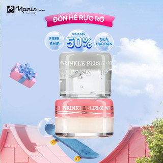 Combo Wrinkle Plus dưỡng môi chống nhăn 10g & Siêu chống nhăn mắt Naris 20g