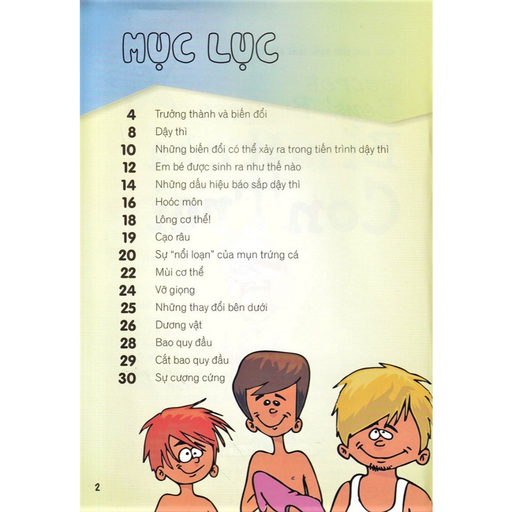 Giáo dục giới tính tuổi dậy thì - Bí mật của con trai