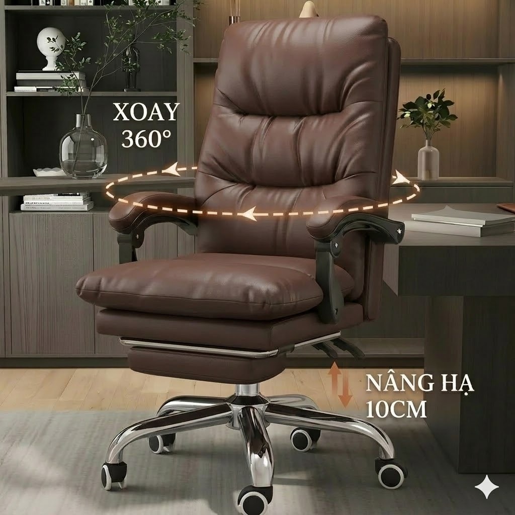 Ghế giám đốc V58 PeHouse Ghế văn phòng  Bảo hành 24 tháng 1 đổi 1