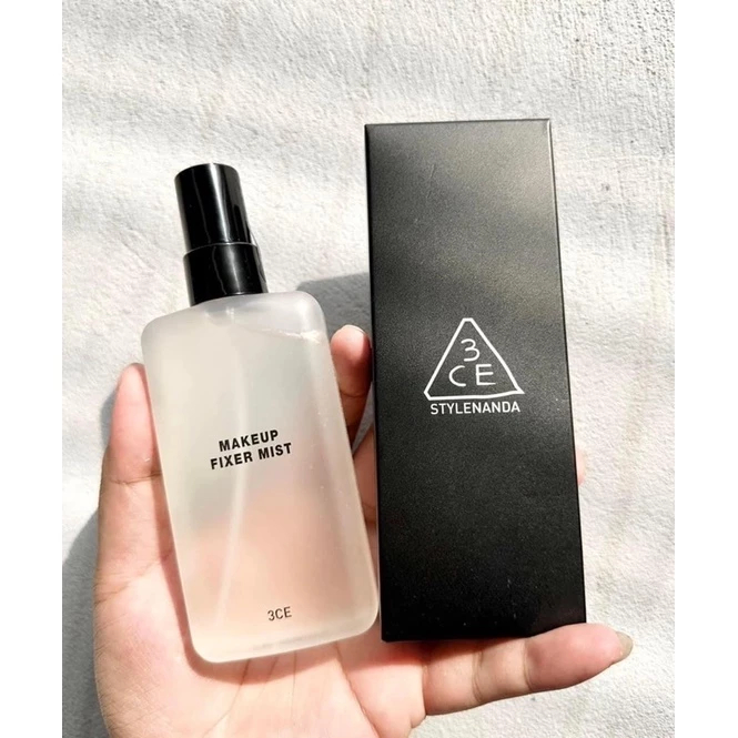 Xịt Khoá Makeup 3CE Shimmer Makeup Fixer & Makeup Fixer Mist - Ever Queen