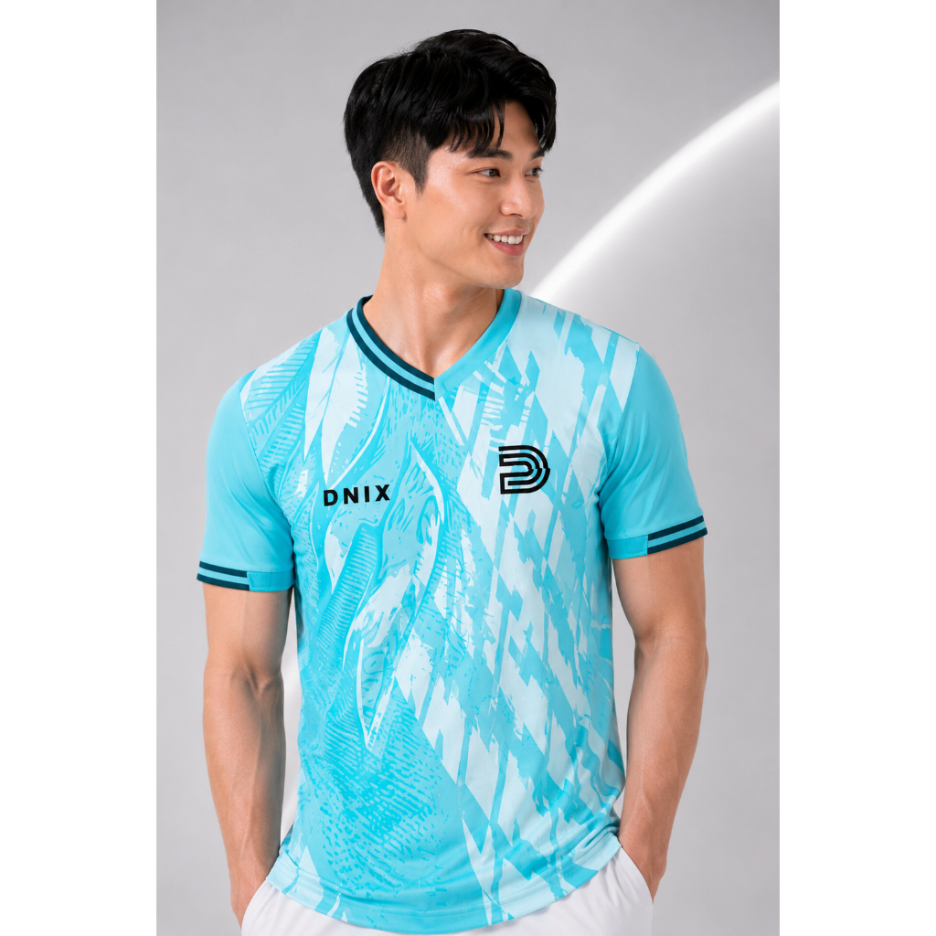 Áo Cầu Lông Nam Nữ Thoáng Mát Chuyên Nghiệp Co Giãn Form Chuẩn Thể Thao Thấm Hút Mô Hôi DNIX SPORT A112