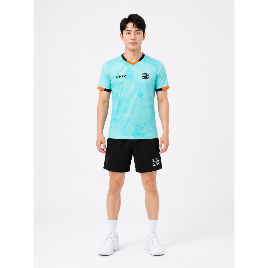 [TẶNG CUỐN] Áo Nam Thể Thao Cầu Lông, Pickleball, Bóng Bàn, Bóng Chuyền Cao Cấp Co Giãn Thâm Hút Mồ Hôi DNIX SPORT A11