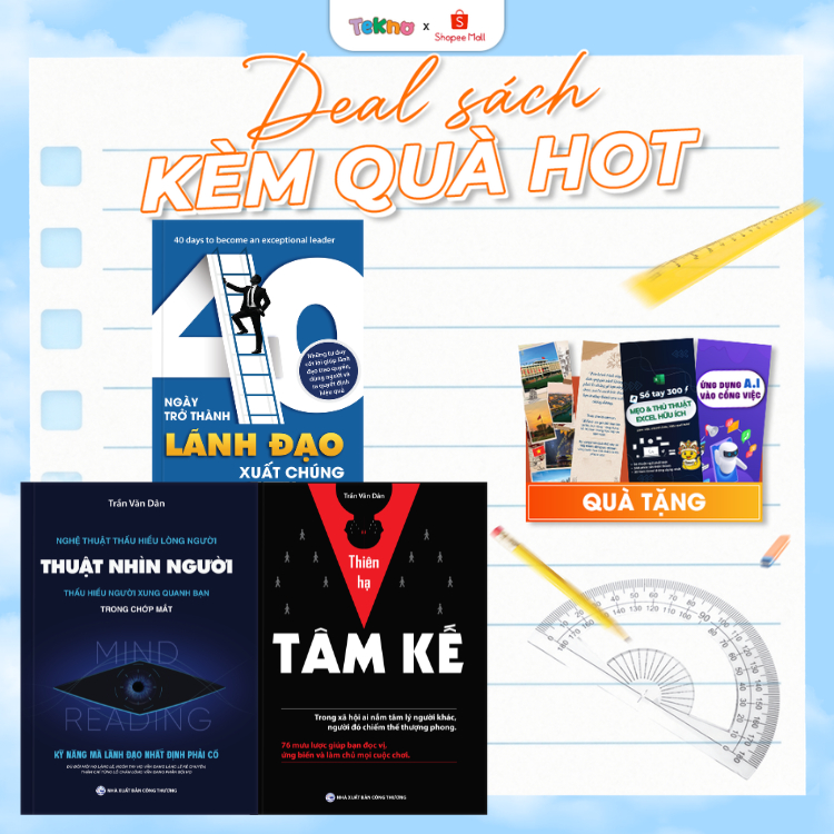 Sách - Combo 3 cuốn - 40 Ngày Trở Thành Lãnh Đạo Xuất Chúng, Thuật