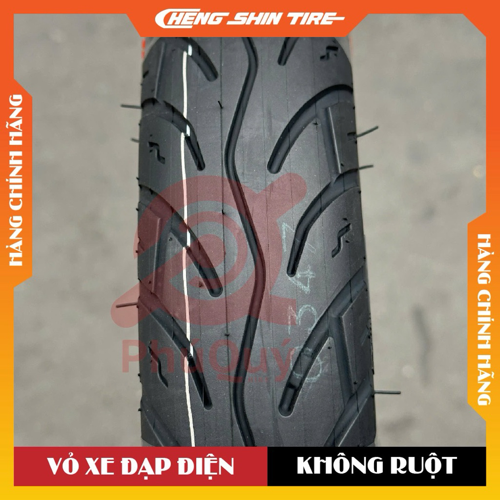 Vỏ Xe Điện Cheng Shin 2.75-10 CM515 37J Không Dùng Ruột