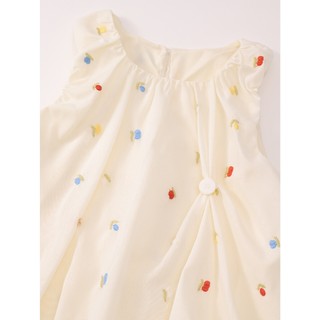 Váy Bé Gái, Váy Bí Bé Gái Họa Tiết  Dễ Thương Thuê Nổi Bật Chất Liệu Cotton Mềm Mại Nhẹ Nhàng