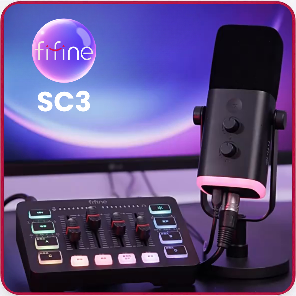Mixer âm thanh FIFINE SC3