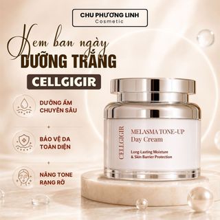 Kem dưỡng da ban ngày CELLGIGIR 50g MP1557 - Nâng Tone, Dưỡng Ẩm Chuyên Sâu, Bảo Vệ Da Toàn Diện