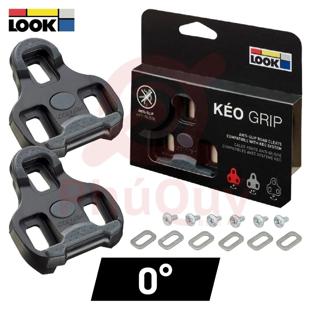 Can cleat LOOK KEO GRIP V1 Hộp Đen Chính Hãng