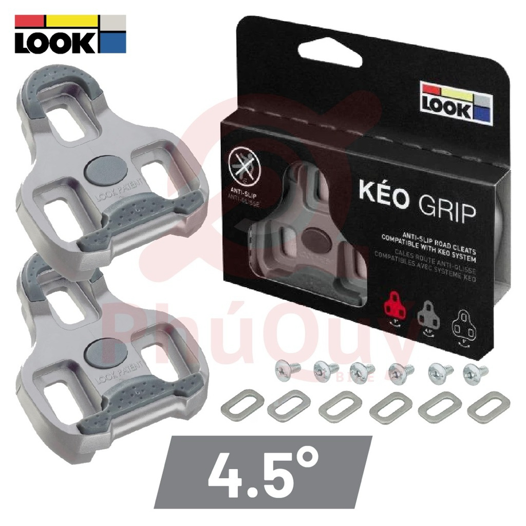 Can cleat LOOK KEO GRIP V1 Hộp Đen Chính Hãng