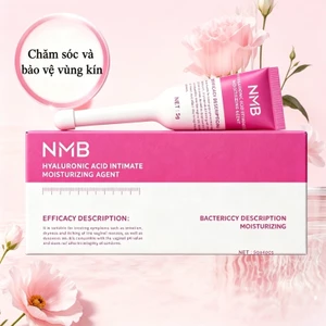 NMB Hyaluronic Acid Intimate Moisturizing Agent - Dưỡng Ẩm Sâu, Kháng Khuẩn & Cân Bằng pH Chăm sóc vùng kín phụ nữ